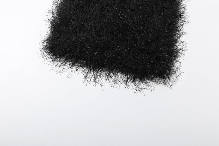 Halter tassels backless solid mini dress  | Festival Outfits Women