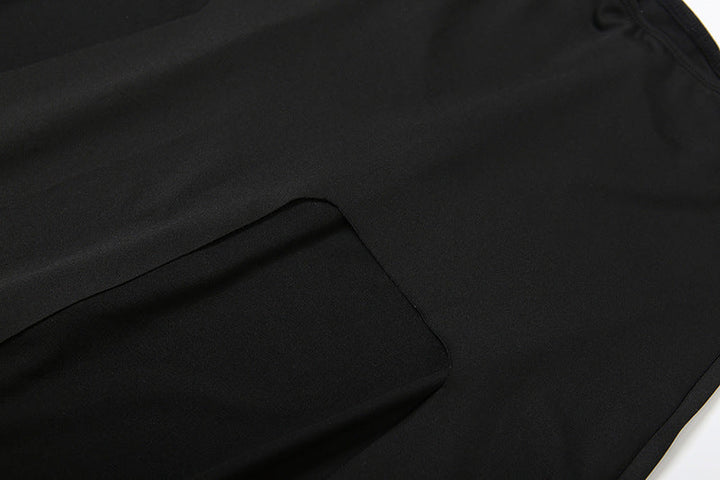 Crewneck sleeveless button slit maxi skirt set  | Festival Outfits Women