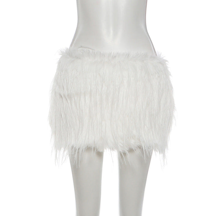 Fluffy A line mini skirt  | Festival Outfits Women