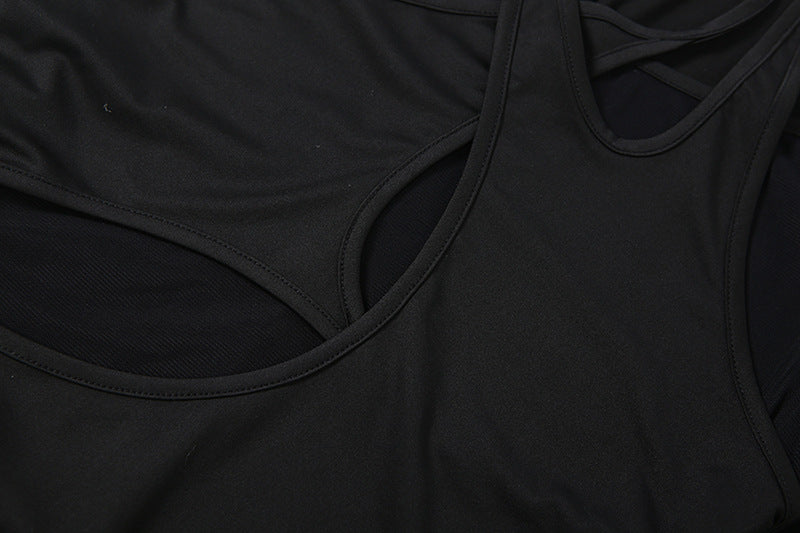 Hollow out long sleeve mesh gloves romper  | Festival Outfits Women