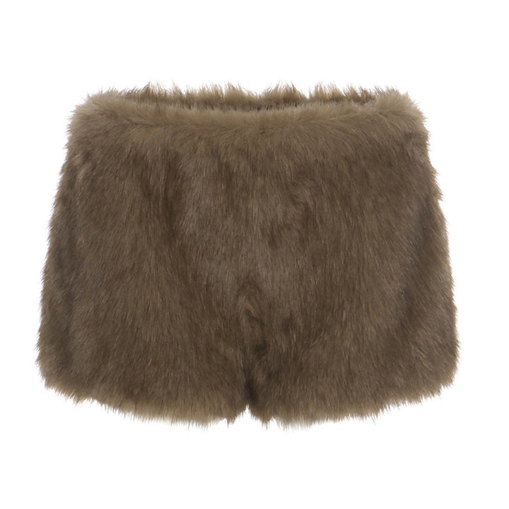 Sweetheart neck solid fluffy top  | Festival Outfits Women