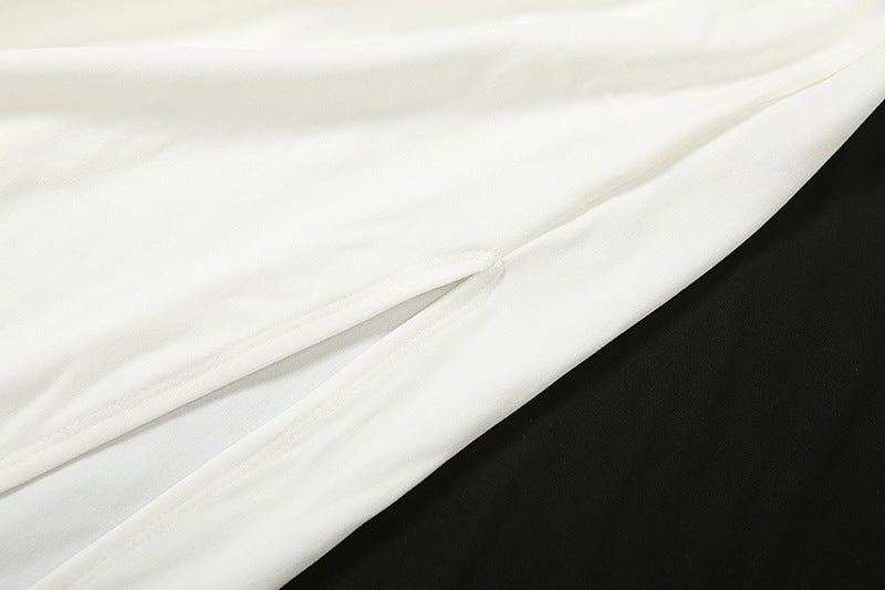 Irregular high slit backless tube maxi skirt set  | Festival Outfits Women