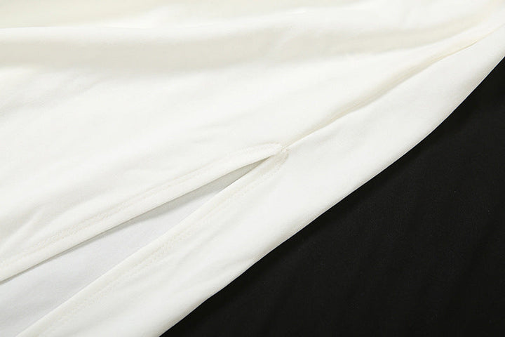 Irregular high slit backless tube maxi skirt set  | Festival Outfits Women