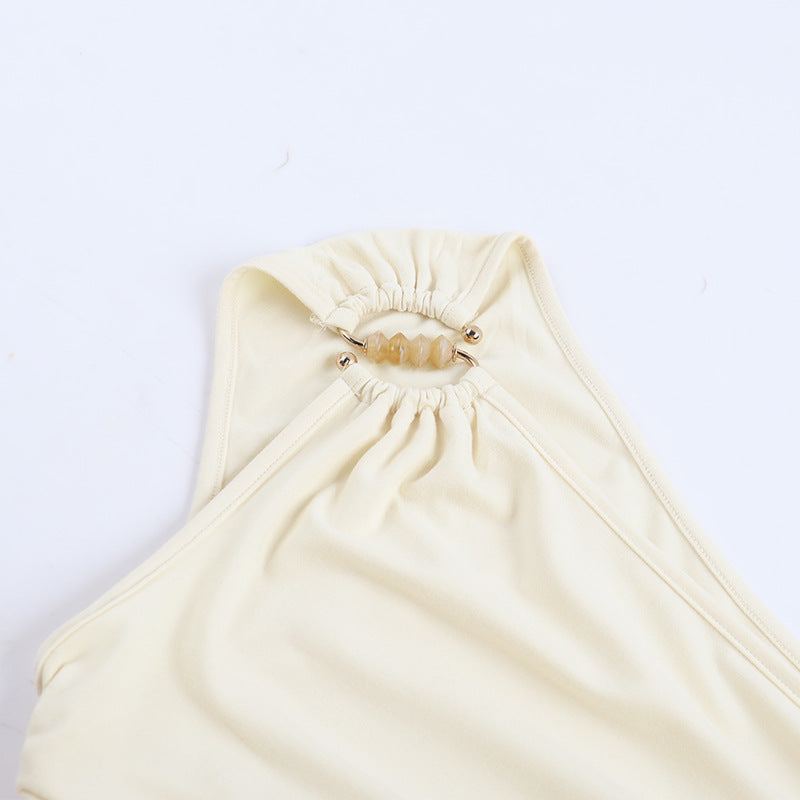 Irregular one shoulder slit ruffle ruched maxi dress  | Festival Outfits Women