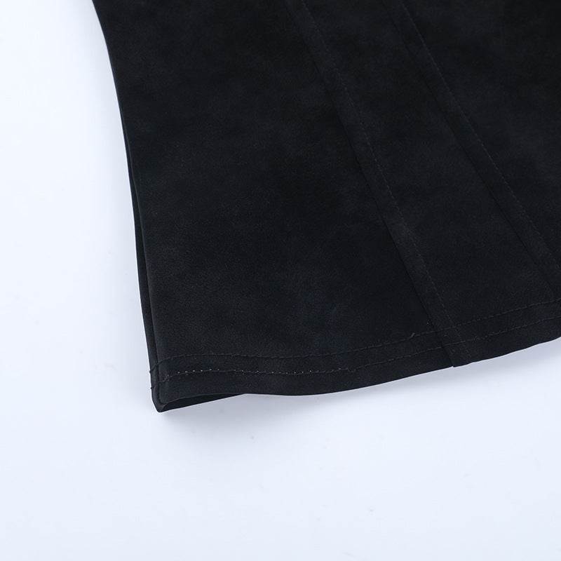 V neck zip-up backless solid cami top  | Festival Outfits Women