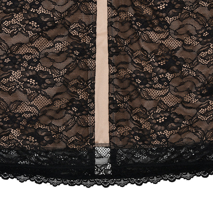 Long sleeve lace sweetheart neck 2 piece maxi dress  | Festival Outfits Women