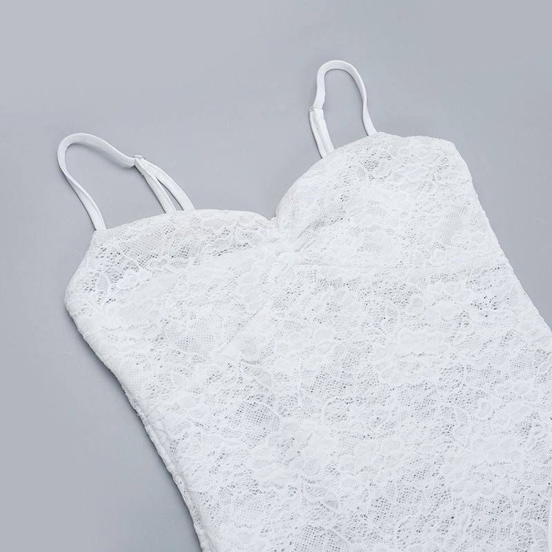 Lace ruched button v neck cami maxi skirt set  | Festival Outfits Women