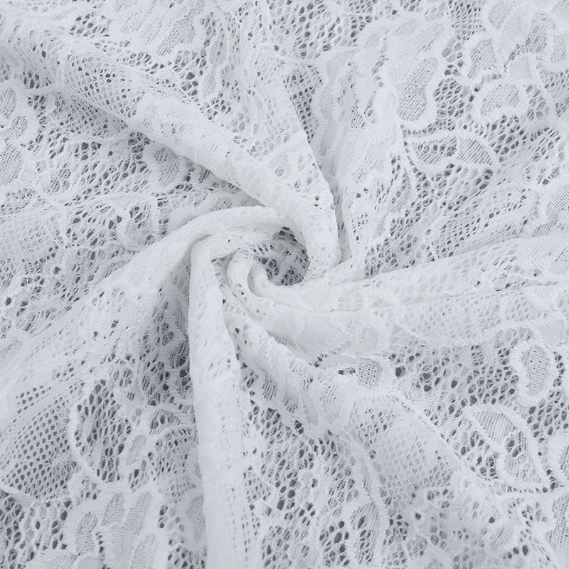 Lace ruched button v neck cami maxi skirt set  | Festival Outfits Women