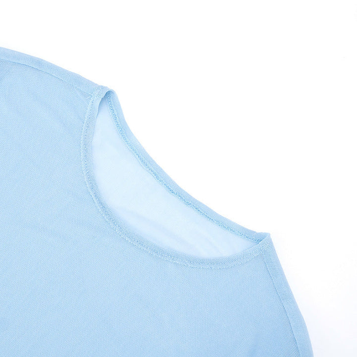 Hollow out crewneck short sleeve mesh cut out mini dress  | Festival Outfits Women