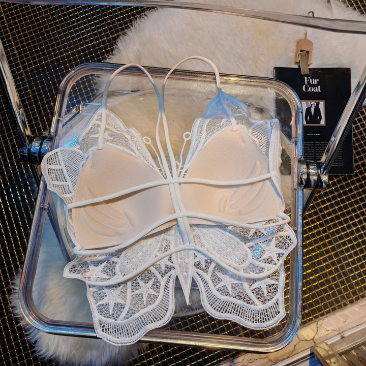 Beaded glitter cross back backless cami top  | Festival Outfits Women