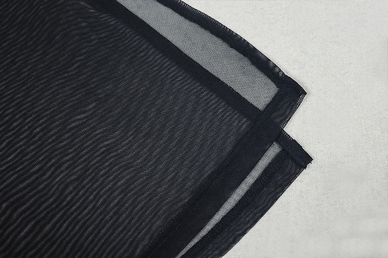 Halter ruched mesh backless self tie maxi dress  | Festival Outfits Women