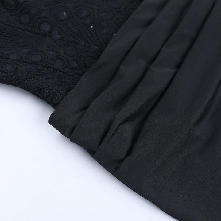 Self tie pleated backless solid tube mini dress  | Festival Outfits Women