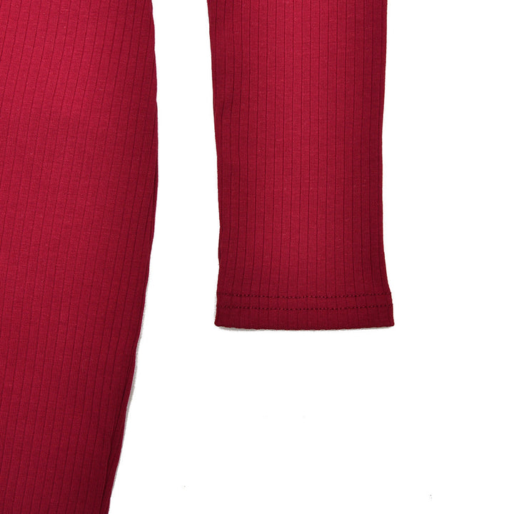 U neck long sleeve low cut backless jumpsuit  | Festival Outfits Women