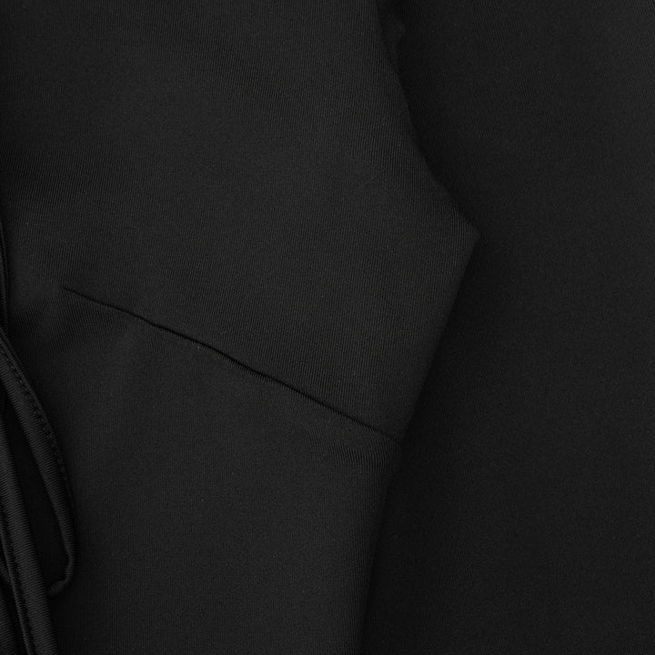 Cross front hollow out long sleeve self tie maxi dress  | Festival Outfits Women