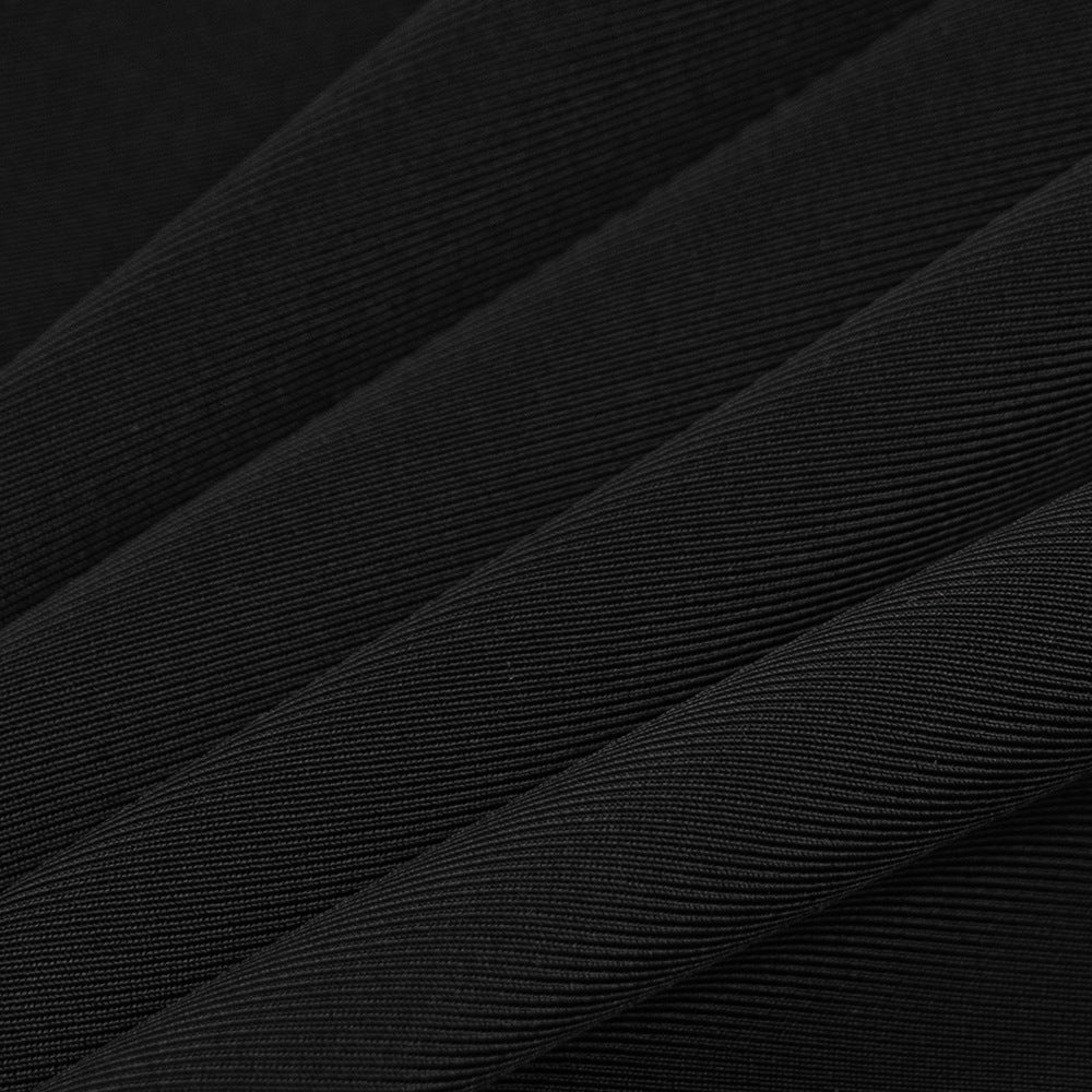 Long sleeve hollow out self tie crewneck mini dress  | Festival Outfits Women