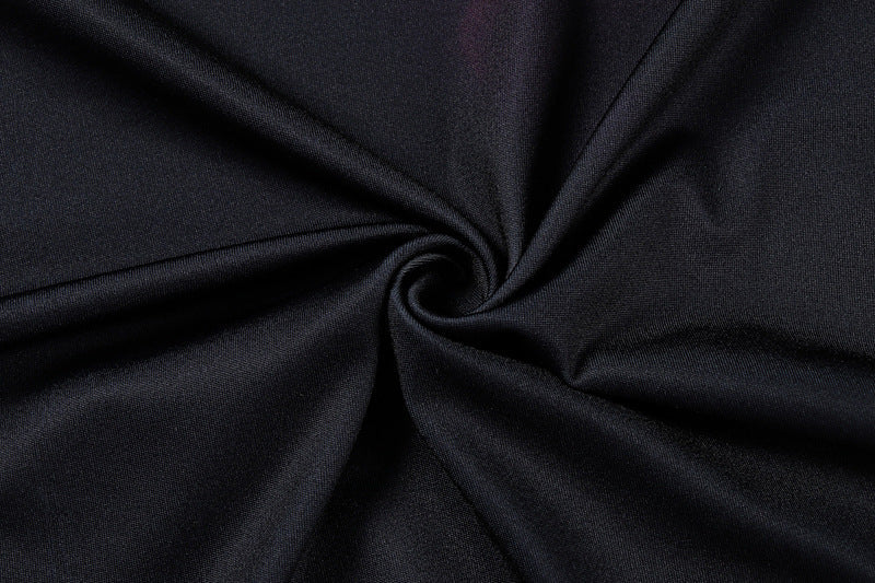 Halter cowl neck self tie print maxi skirt set