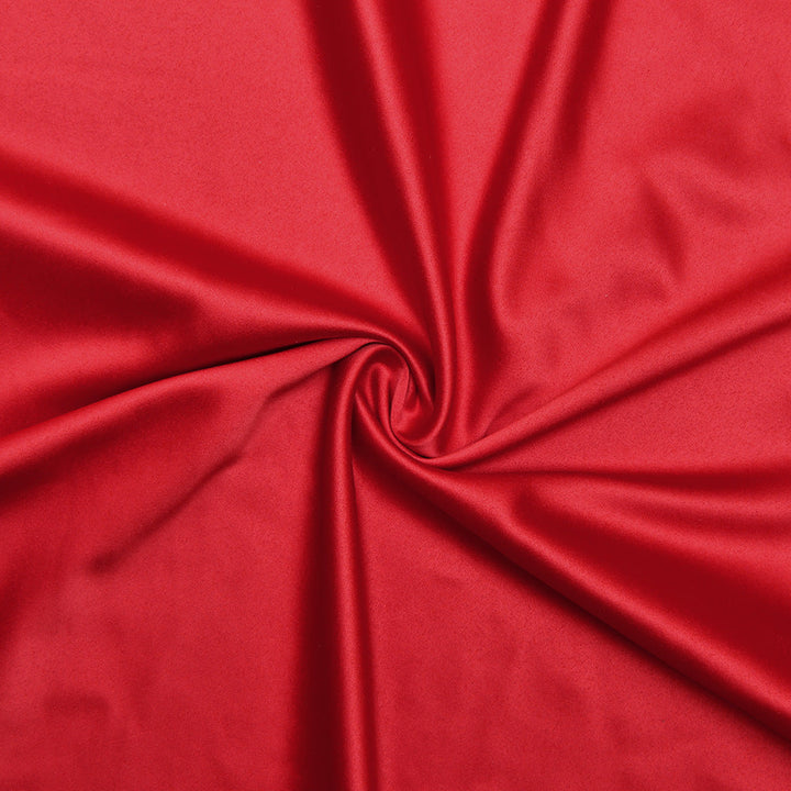 Ruched square neck backless satin cami maxi dress