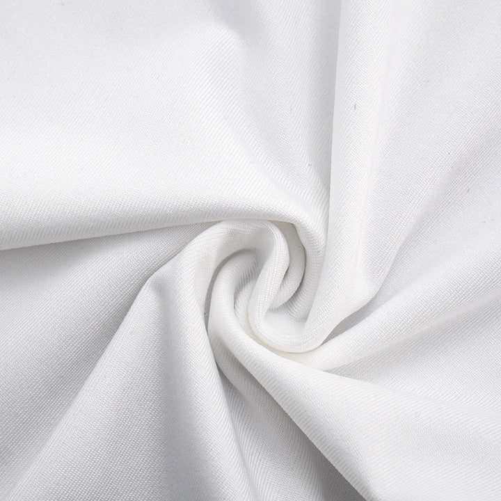 Self tie halter cowl neck irregular ruched pant set