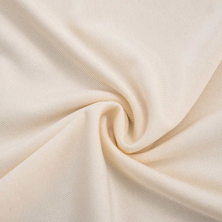 Square neck backless solid mini dress