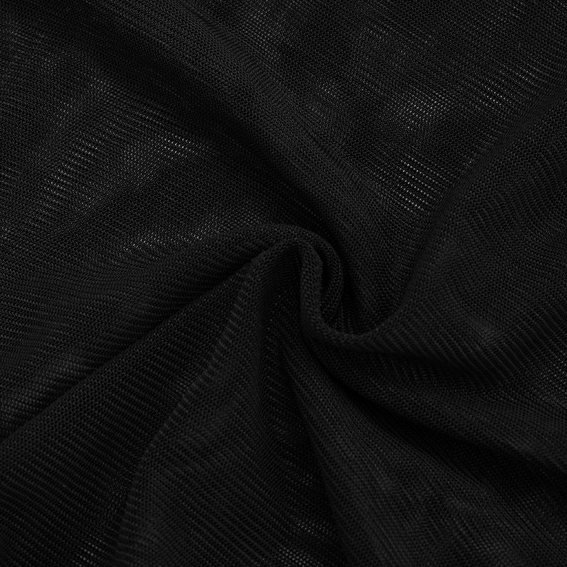 Short sleeve crewneck mesh ruched pant set