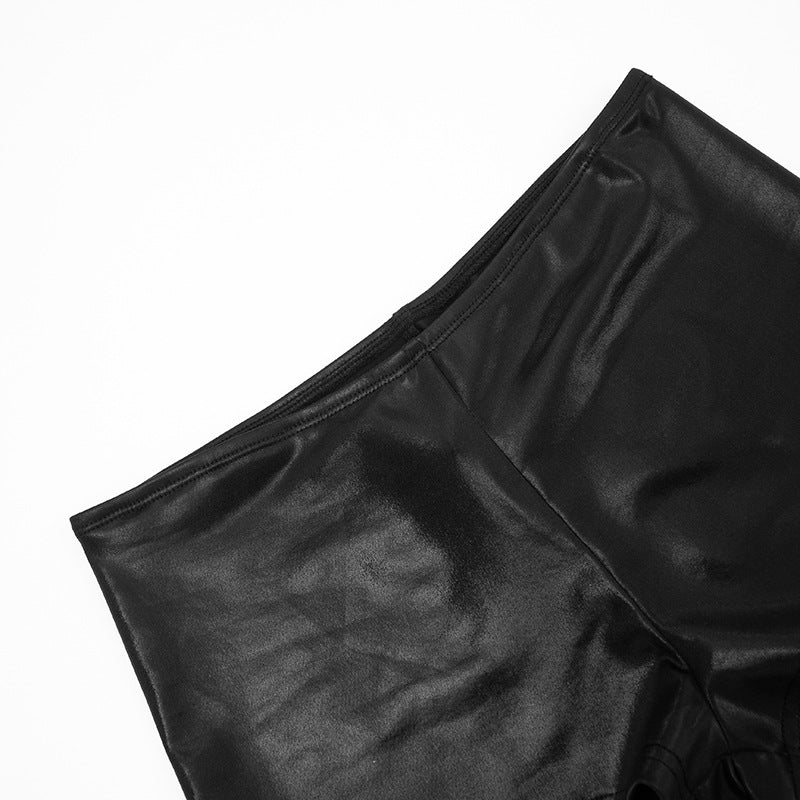 Crewneck long sleeve solid low rise pant set