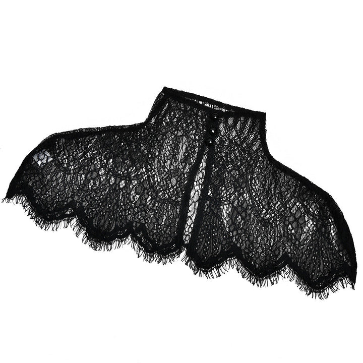 High neck lace hem shrug backless 2 piece midi dress