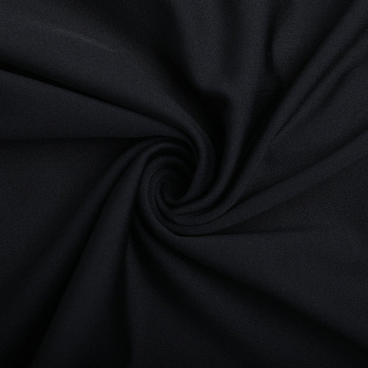 Lace hem slit v neck backless cami maxi dress