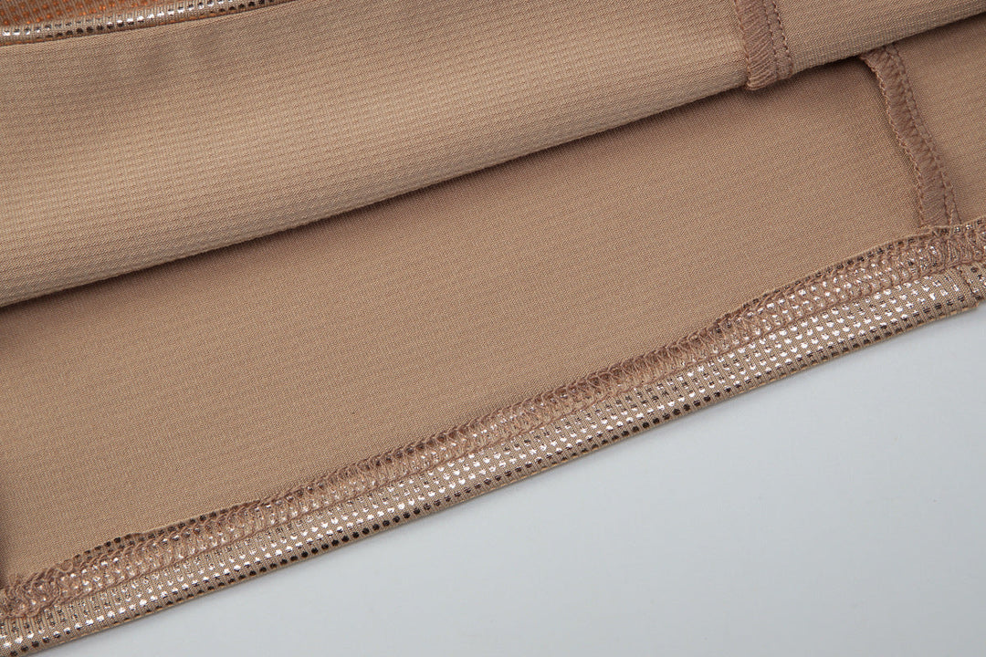 Ruched polka dot backless tube mini dress