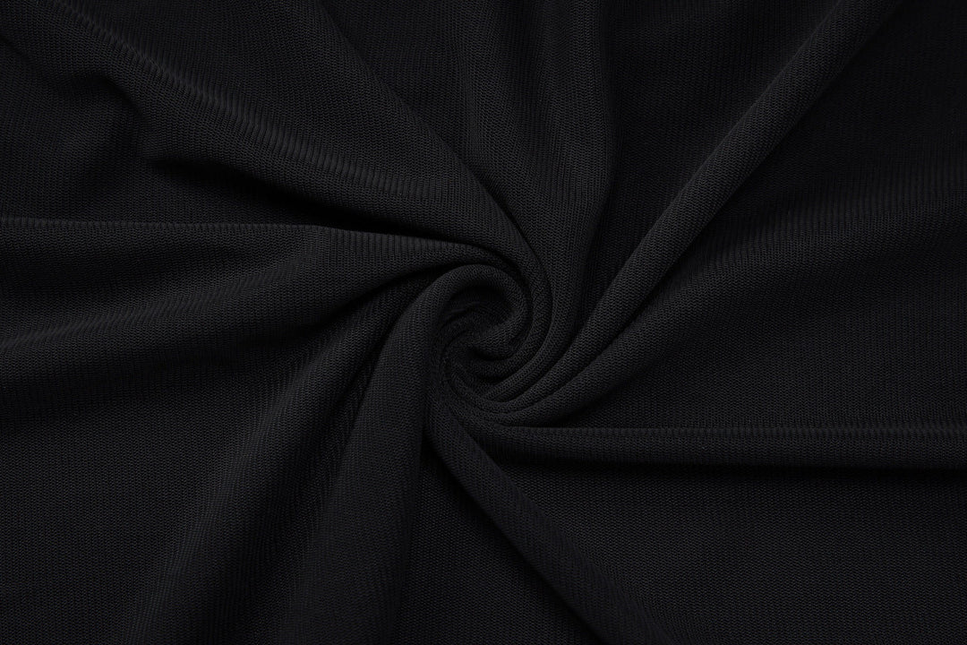 Mesh ruched short sleeve solid maxi dress