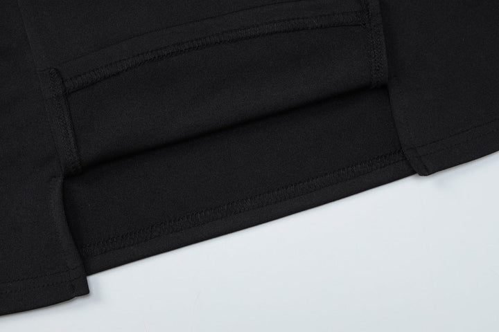 Halter u neck backless solid top