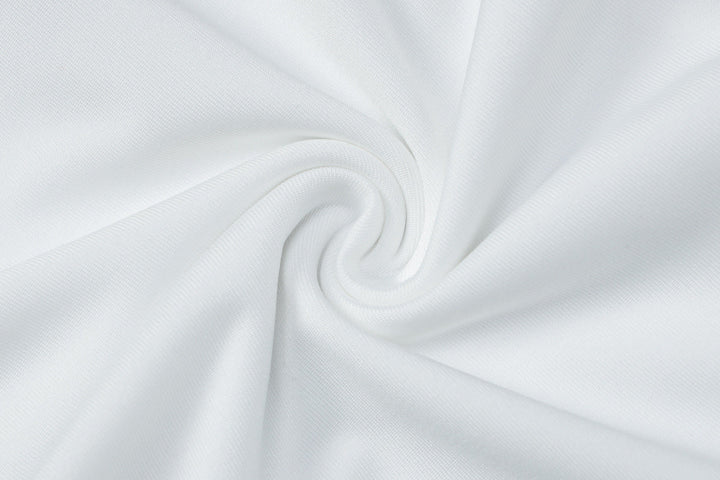 Long sleeve lace hem solid self tie top