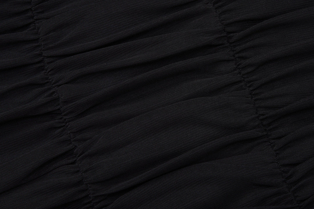 Halter ruched backless solid mini dress