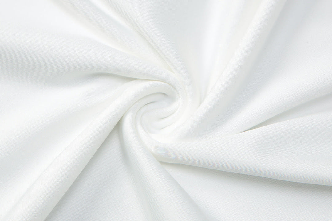 Ruched square neck irregular cami maxi dress