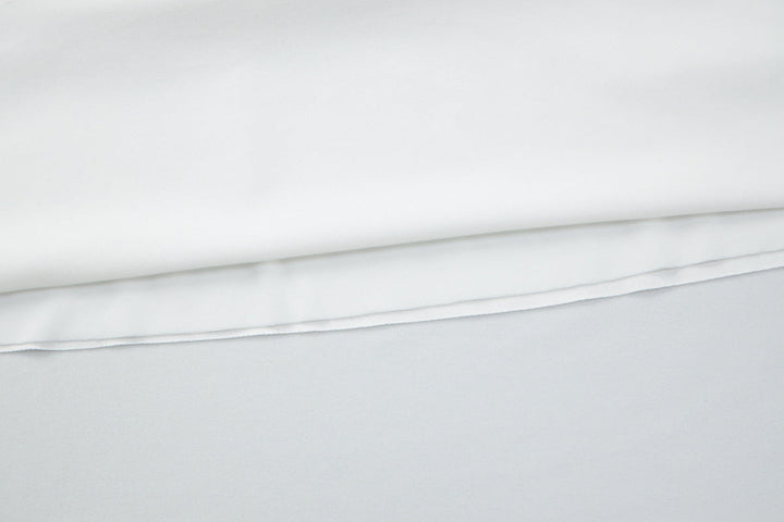 Ruched square neck irregular cami maxi dress