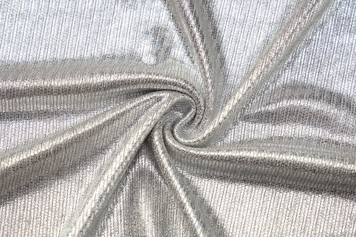 Irregular cowl neck embroidery halter mini dress