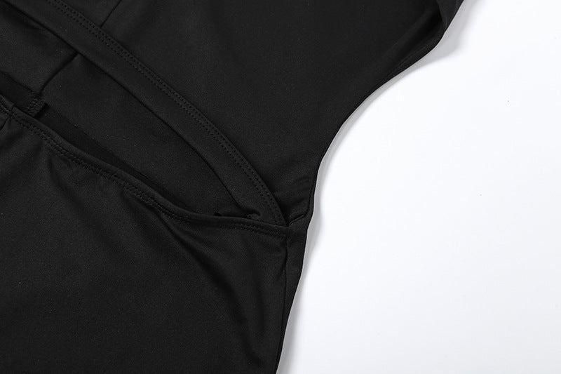 Off shoulder hollow out backless solid maxi dress  | Festival Outfits Women