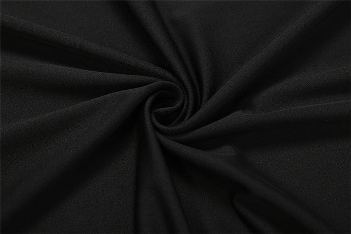 Long sleeve high neck backless self tie maxi dress  | Festival Outfits Women