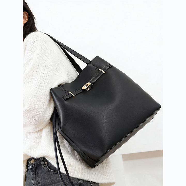 THE BELTED DRAWSTRING SHOPPER - Halibuy - 6