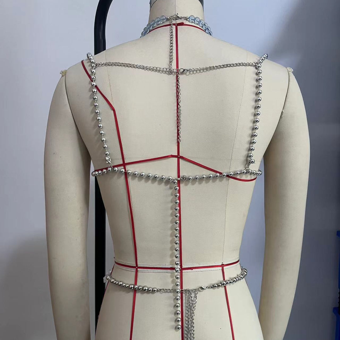 Tassels halter beaded cami top  | Festival Outfits Women-final-sale