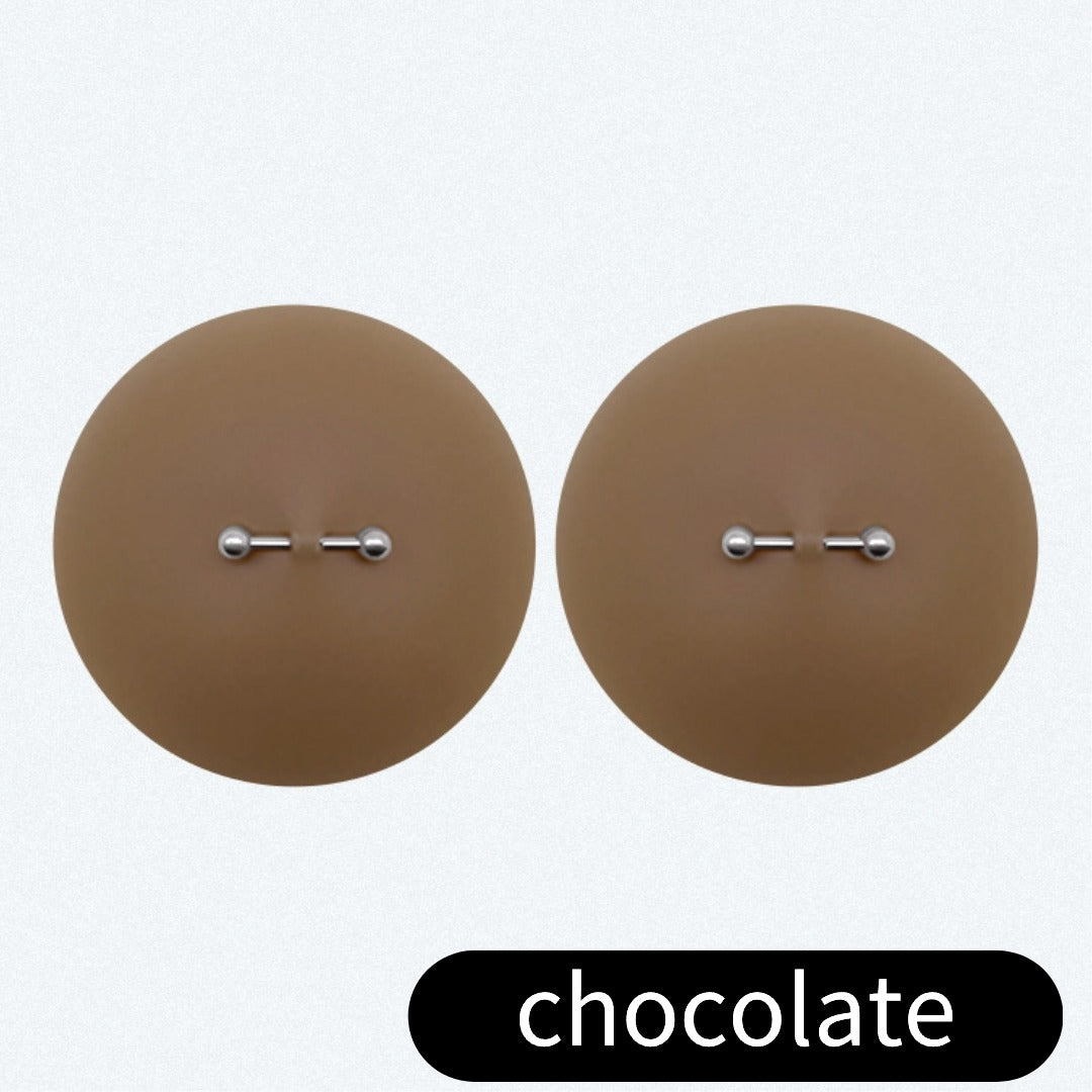 Faux Pierced Nipple Cover (1 pair)  | Festival Outfits Women