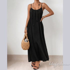 Backless Maxi Dress