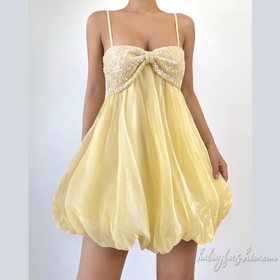 Ruched chiffon backless cami mini dress