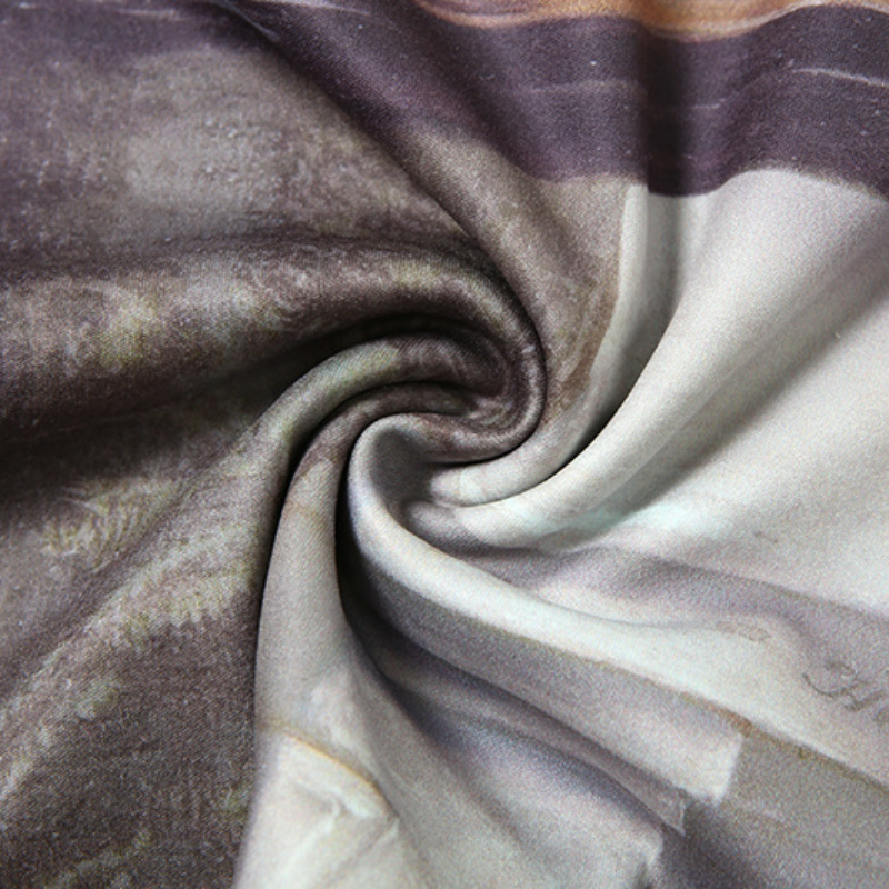 Contrast kitty print mini skirt  | Festival Outfits Women