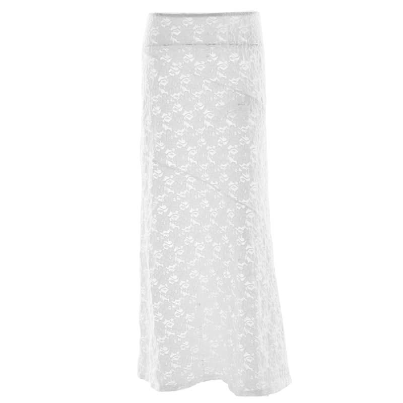 Lace see through maxi skirt  | Festival Outfits Women