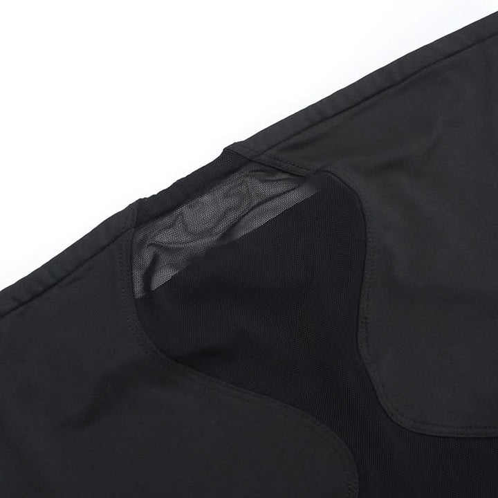 Mesh button ruched ruffle tube skirt set  | Festival Outfits Women