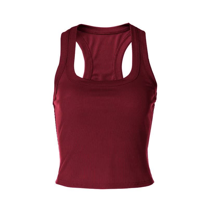 U neck solid tank top  | Festival Outfits Women