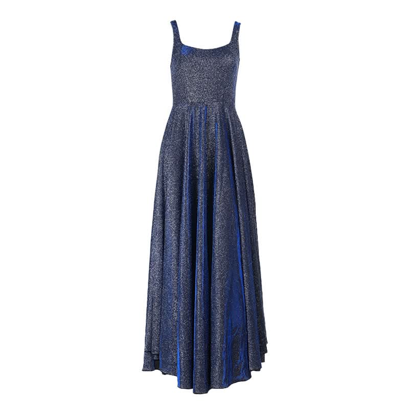 U neck zip-up backless tank maxi dress  | Festival Outfits Women