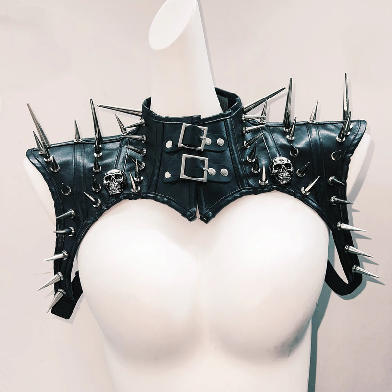 Rivet halter self tie pleated belt mini skirt set  | Festival Outfits Women