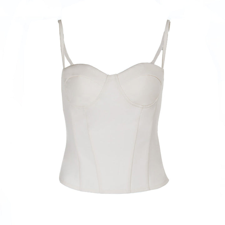 Sweetheart neck solid cami top  | Festival Outfits Women