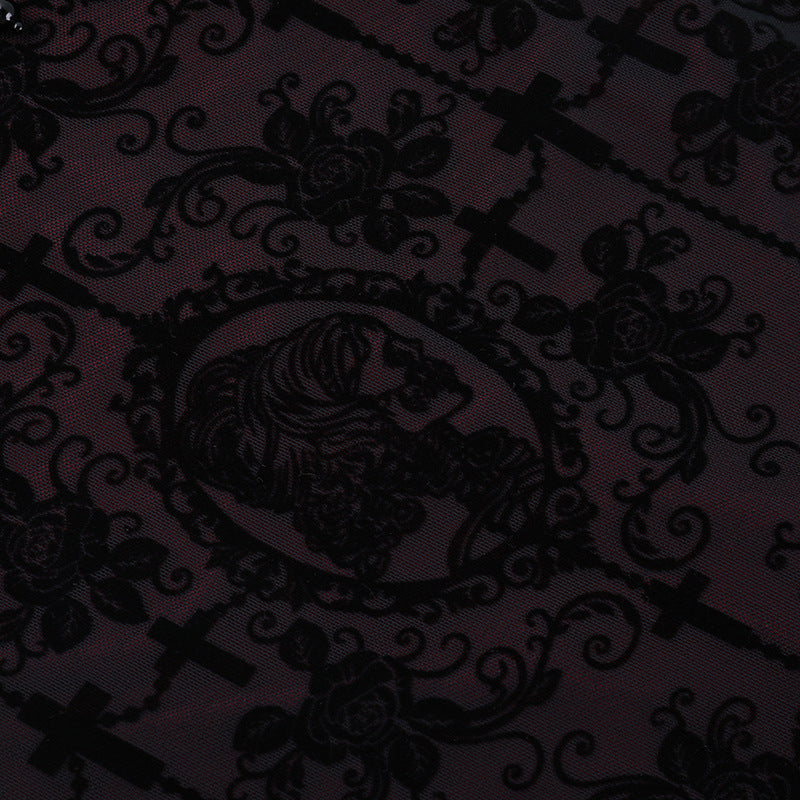 Lace hem v neck tassels print cami maxi dress  | Festival Outfits Women